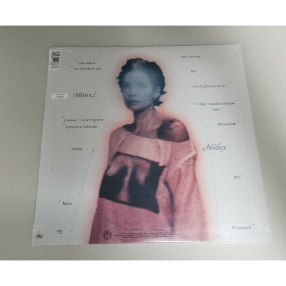 Halsey Manic Limited LP Color Vinyl Record Album New - Picture 3 of 3